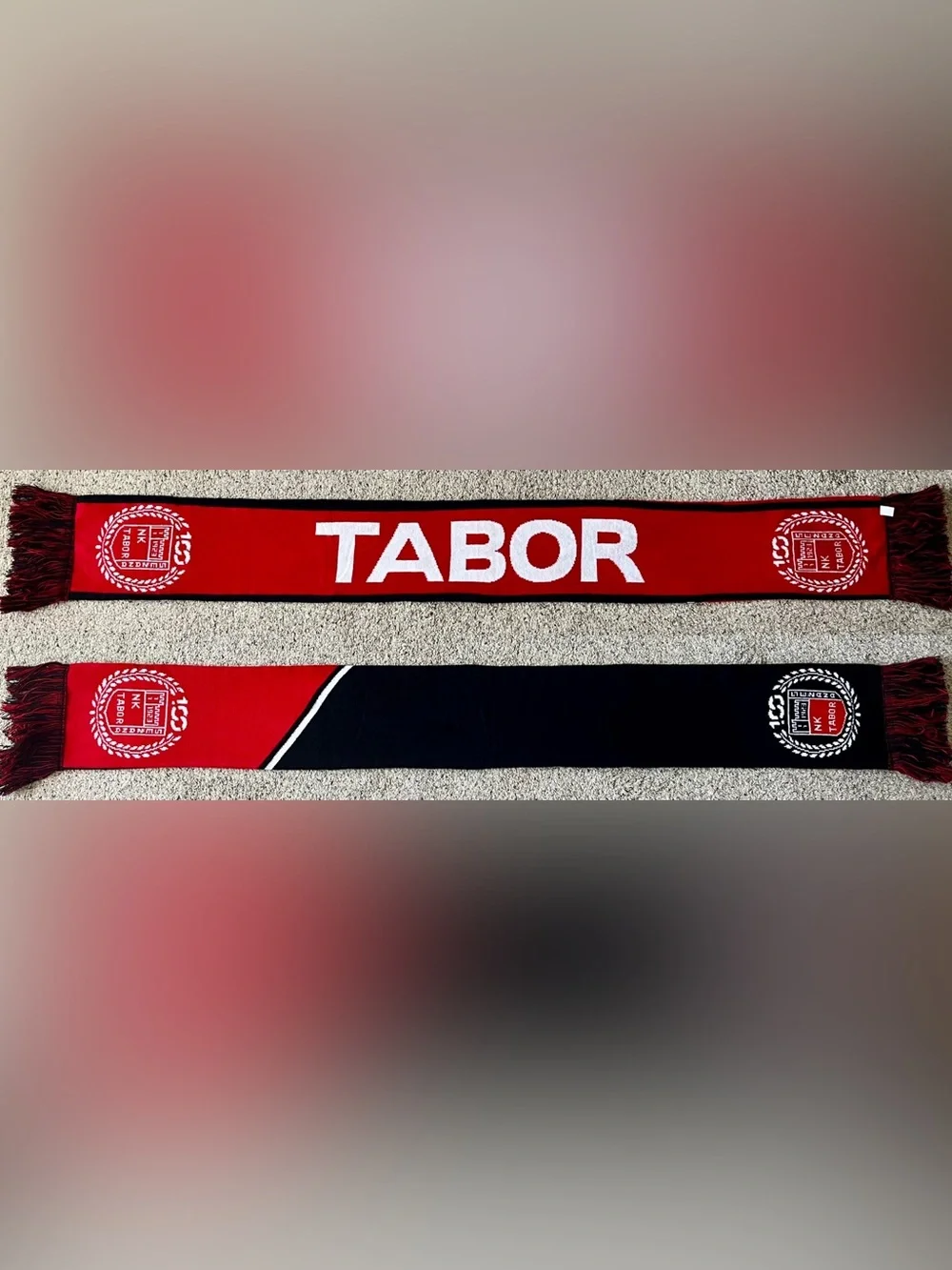 NK Tabor Sezana 100 Years Slovenia Soccer Scarf